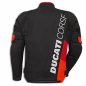 Preview: Ducati Corse C6 Lederjacke schwarz perforiert