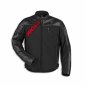 Preview: Ducati Logo C1 Leder-Textiljacke schwarz