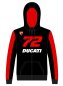 Preview: Ducati Sweatshirt mit Kapuze Dual Bez 72