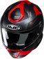 Preview: HJC i91 Carst Klapphelm schwarz-rot