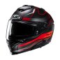 Preview: HJC i71 IORIX Helm schwarz/rot