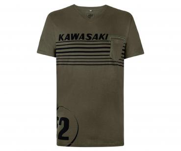 Kawasaki 52 T-Shirt kurzarm dunkelgrün
