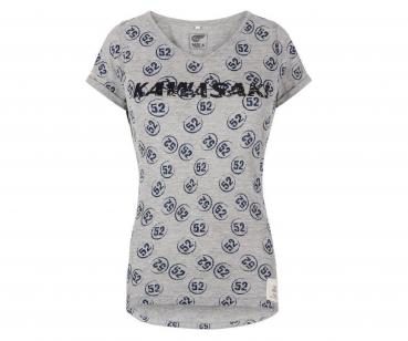 Kawasaki Damen T-Shirt grau