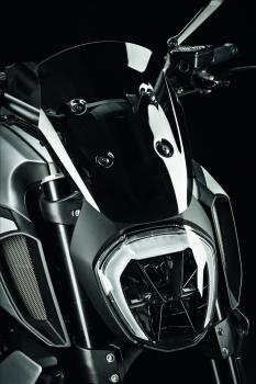 Ducati Diavel 1260 rauchfarbene Cockpitverkleidung Sport