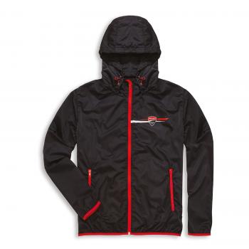 Ducati Corse Regenjacke Stripe schwarz