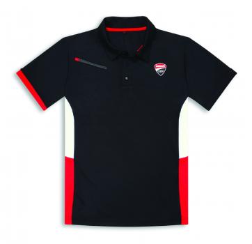 Ducati Corse DC Power Kurzärmeliges Herren Poloshirt