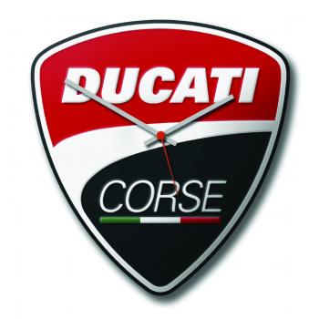 Ducati Corse Power Wanduhr Blech