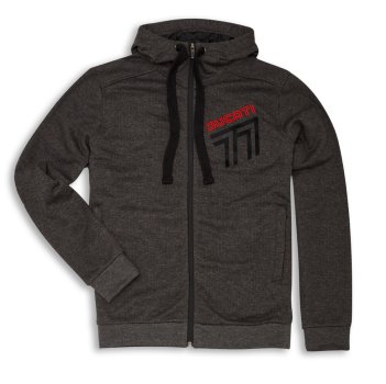 Ducati Herren Sweatshirt 77 dunkelgrau