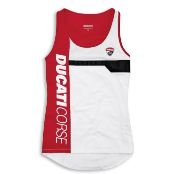Ducati Corse Track ärmelloses Damen Shirt
