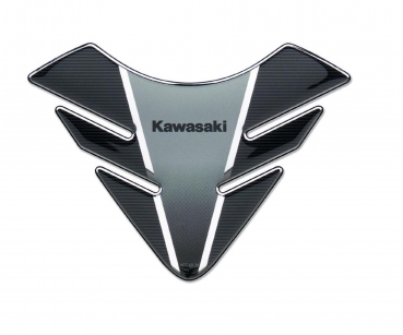 Kawasaki Z 650/Ninja 650 Tankpad schwarz/grau