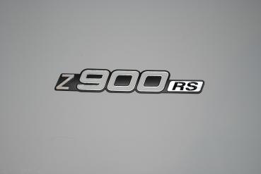 Kawasaki Z 900 RS Emblem links silber