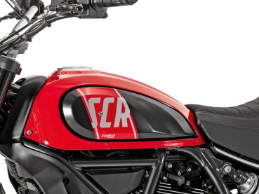 Ducati Scrambler Tankaufkleber Set rot