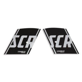Ducati Scrambler Tankaufkleber Set schwarz