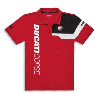 Ducati Corse Track Poloshirt rot