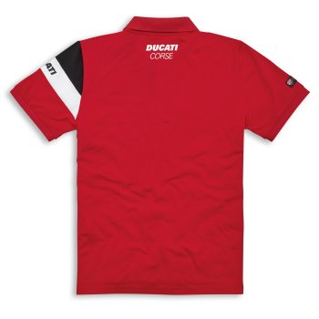 Ducati Corse Track Poloshirt rot