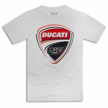Ducati Corse Sketch 2.0 T-Shirt weiß