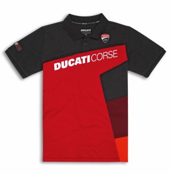 Ducati Corse Sport Poloshirt schwarz