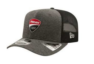 Ducati Corse Mütze Stretch Snap grau