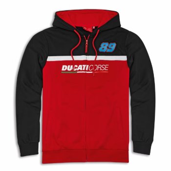 Ducati Corse Sweatshirt mit Kapuze Jorge Martin