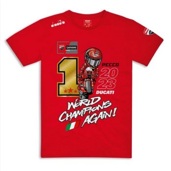 Ducati Corse World Champion Pecco Bagnaia T-Shirt