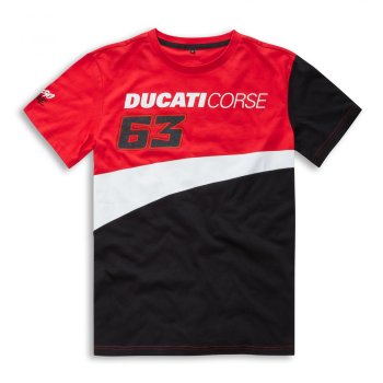 Ducati Corse T-Shirt Pecco Bagnaia Moto GP