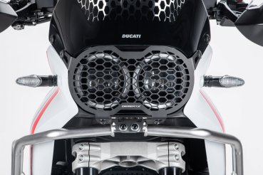 Ducati DesertX Scheinwerferschutzgitter schwarz