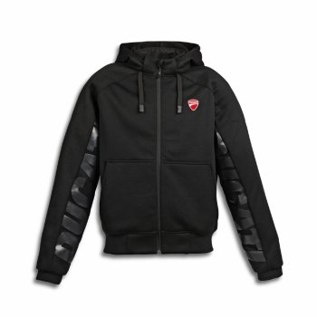 Ducati Jargon Motorrad-Sweatshirt mit Protektoren