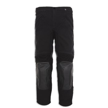 Ducati Company 2 Hose aus Leder und Stoff schwarz