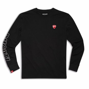 Ducati Logo Longsleeve langärmeliges T-Shirt