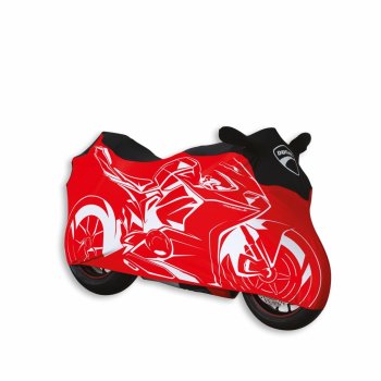 Ducati Motorradabdecktuch für Innenbereiche
