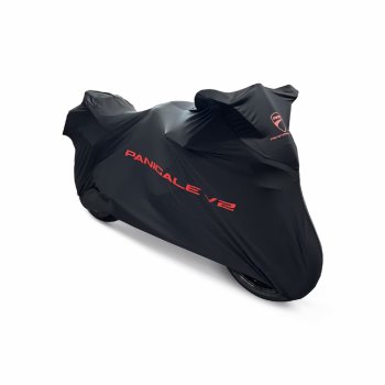 Ducati Motorradabdecktuch für Innenbereiche schwarz