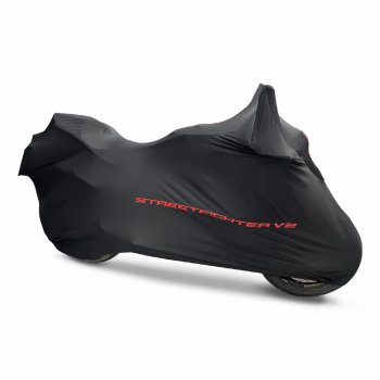 Ducati Motorradabdecktuch für den Innenbereiche schwarz