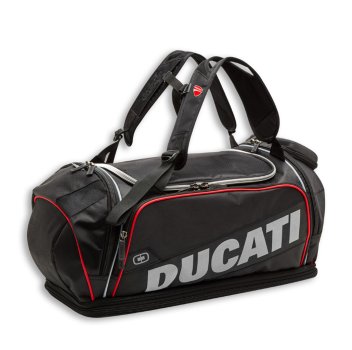 Ducati Redline D1 Reisetasche Rucksack schwarz