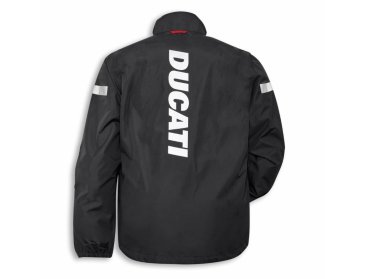 Ducati Regenjacke Strada V3 schwarz