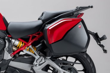 Ducati Satz Covers für Seitenkoffer rot