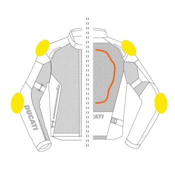 Ducati Speed Air C2 Stoffjacke