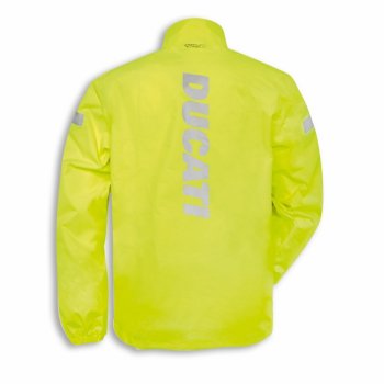 Ducati Strada V3 Regenjacke gelb