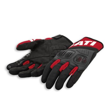 Ducati Summer C3 Handschuhe schwarz/rot