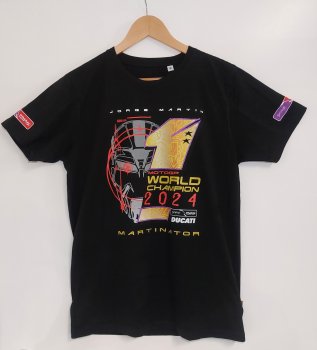 Ducati T-Shirt MotoGP World Champion Jorge Martin 2024