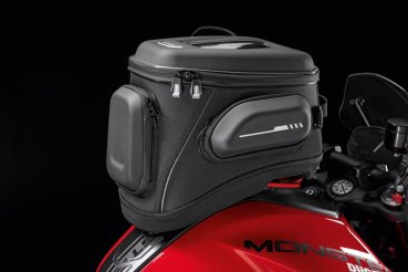 Ducati Tanktasche mit Tanklock-Befestigung schwarz