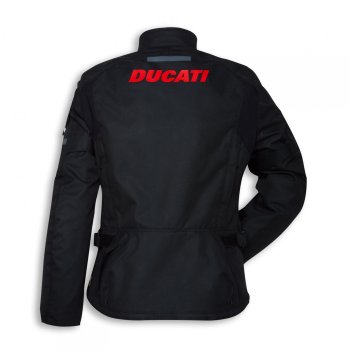 Ducati Tour C4 Damen Stoffjacke schwarz