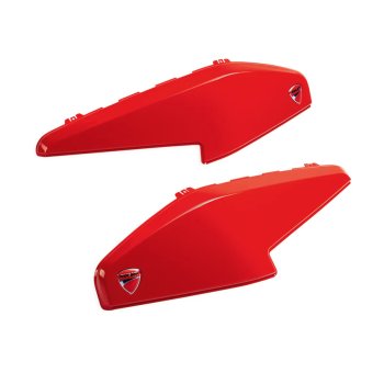 Ducati Cover-Set für Seitenkoffer ROT