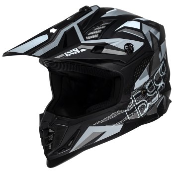 IXS Motocross Helm 363 2.0 schwarz-matt-weiss