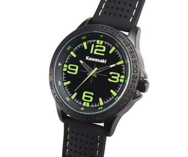 Kawasaki Armbanduhr schwarz