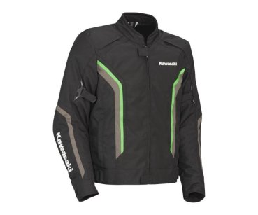 Kawasaki Jacke Lyon schwarz