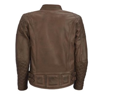 Kawasaki London Lederjacke braun