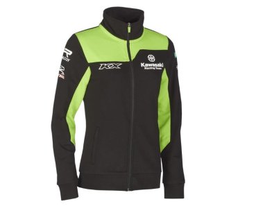 Kawasaki MX Damen Sweatshirt schwarz