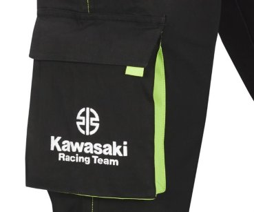 Kawasaki MXGP Herren Hose schwarz