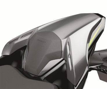 Kawasaki Sitzbankabdeckung Z 900 silber