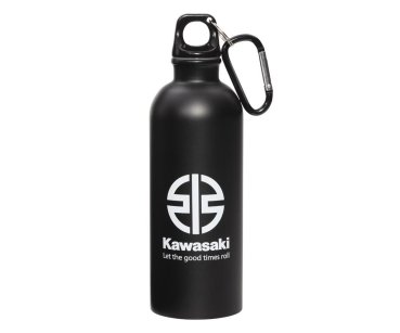 Kawasaki Wasserflasche 500 ml schwarz